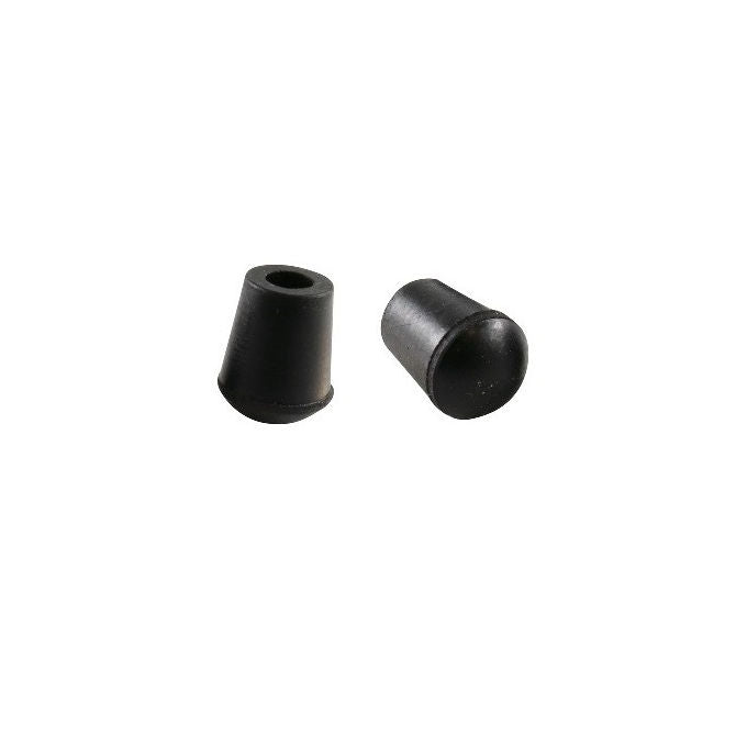 1069566 | TIPR-06.30-BL (PK-50) --- Round Tips - 6.3 mm Black - Plasticised Rubber Protective Tip