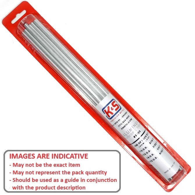 1152549 | AST-TUB-ALU-08 (Each) --- Small Parts Assortment Kits - Selection Tubing 8 - Telescoping Tubing 300mm Long - Aluminium