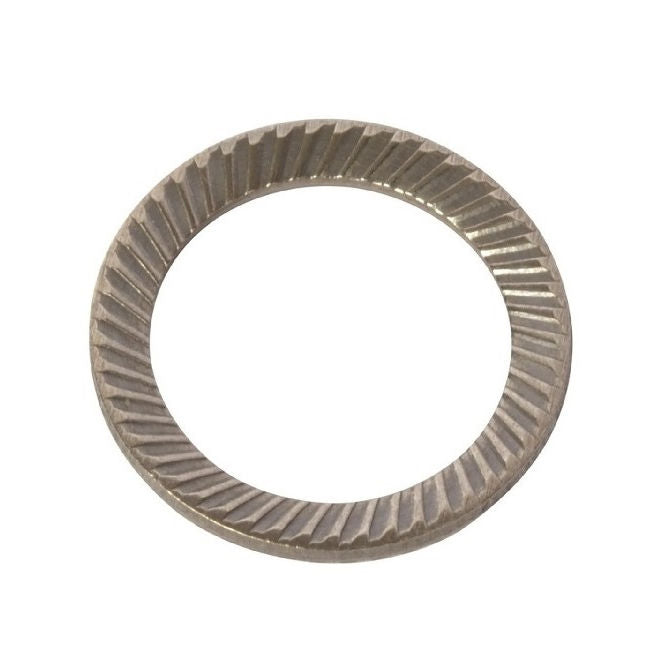 1119130 | W0190-LK-030-015-S-CB (PK-7) --- Serrated Washers - 19x30x1.5 mm Safety - Carbon Spring Steel Self Finish Washer