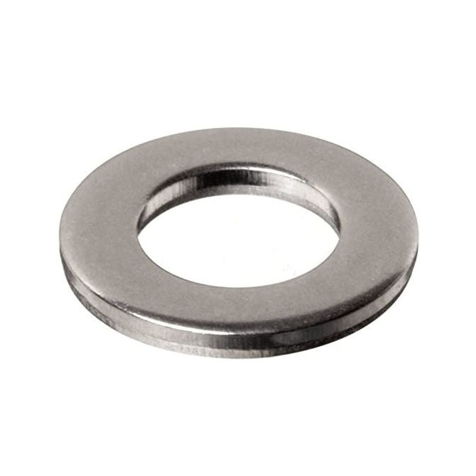 1072253 | W0064-F-017-048-CM (Each) --- Flat Washers - 6.35x17.46x4.76 mm Heavy Duty - Carbon Spring Steel Self Finish Washer