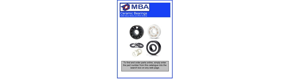 Free Ceramic Bearings Catalogue