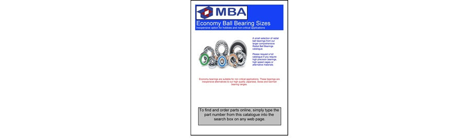 Free Economy Bearing Selection Catalogue