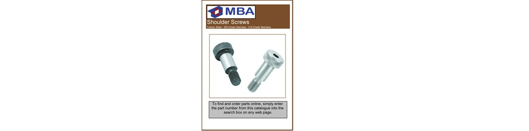Free Shoulder Screws Catalogue