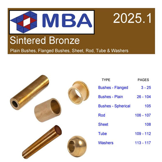 Sintered Bronze Bushes Catalogue