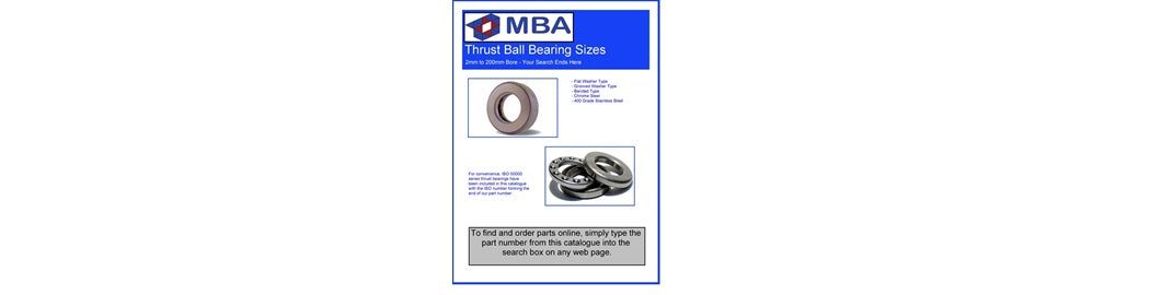 Free Thrust Bearings Catalogue