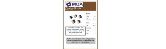 Free Vibration Mounts Catalogue