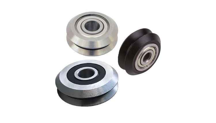 Dual Vee - Plain Guide Wheels