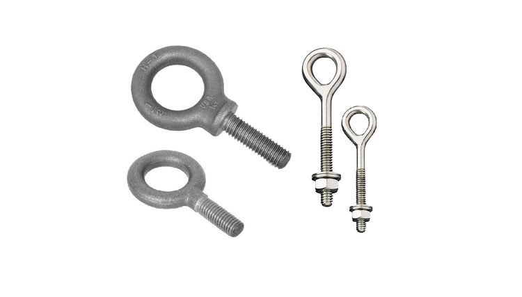 Eye Bolts - Threaded Shank