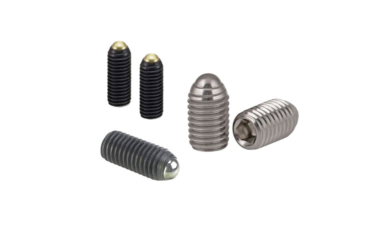 Socket Set Screws - Rolling Ball Tip