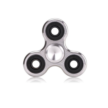 1234266 | FIDGET-SPINNER-AL-SI (Each) --- Promotional Items - Fidget Spinner - Silver Aluminium Body - Free running - Aluminium Body Game