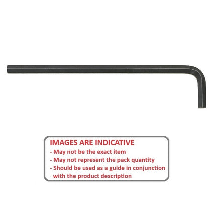 1083485 | HK-0800-L (PK-50) --- Keys and Screwdrivers Tools - 8 mm Long Arm Hex Keys - Carbon Steel Hex Key