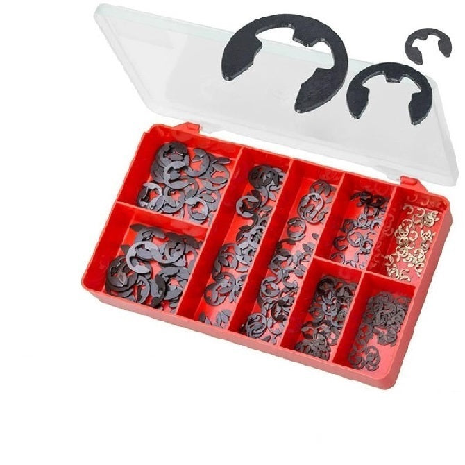 All Assortment Kits - Selection E-Clips 300 - Imperial E-Clips - 12 Sizes from 1/8 to 7/8