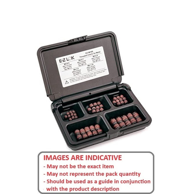 1215280 | AST-EZL-F-S3 --- Thread Repair Inserts - 303 Stainless Steel Passivated 10 off 10-32 UNF 10 off 1/4-28 UNF