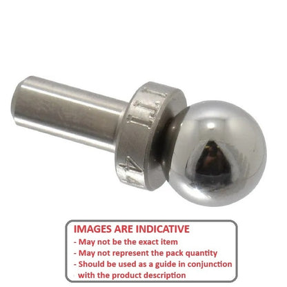 1047475 | BCHK-00318-S440 (Each) --- Checking Balls - 3.175x3.188x9.525 mm - Stainless Steel Ball