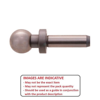 1069784 | BLTO-00635-CS-1SP (Each) --- Tooling Balls - 6.35x3.175x14.3 mm One Piece - Carbon Steel Ball