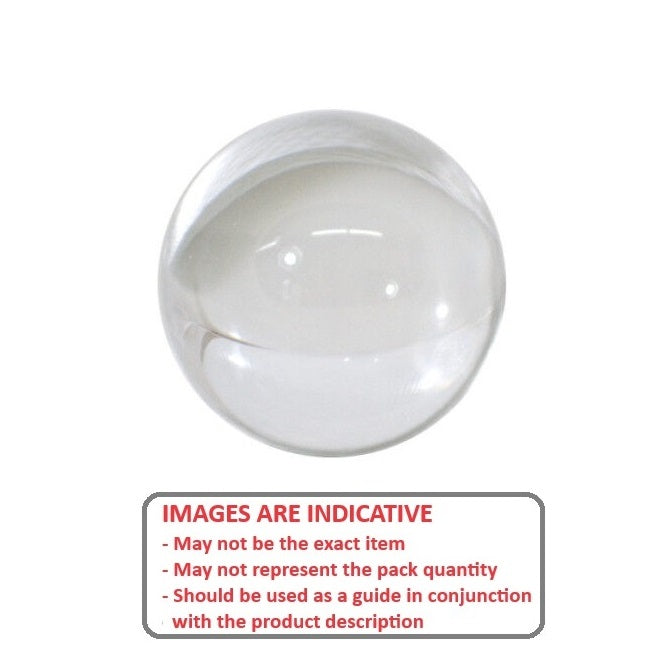 1111867 | BL-01588-ACR (PK-150) --- Plastic Balls - 15.88 mm Acrylic - Grade 3 Ball