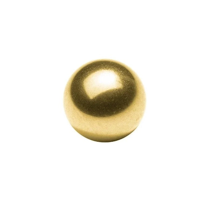 Metallic Balls - 6.35 mm Brass - Grade 500