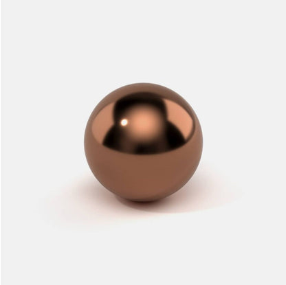 1076220 | BL-00794-COP-G500 (PK-10) --- Metallic Balls - 7.938 mm Copper - AFBMA Grade 500 Ball