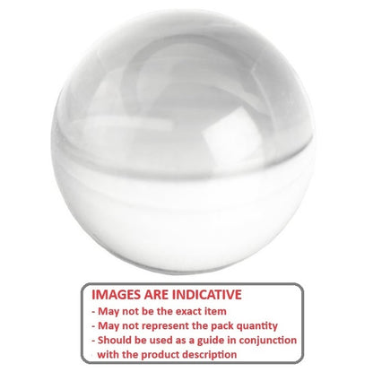 1041703 | BL-00278-SP-G25 (PK-2) --- Ceramic Balls - 2.779 mm Synthetic Sapphire - AFBMA Grade 25 Ball