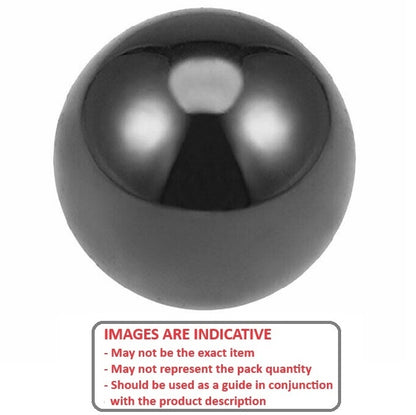 1057284 | BL-00476-SN-G25 (PK-5) --- Ceramic Balls - 4.763 mm Si3N4 - AFBMA Grade 25 Silicon Nitride Ball