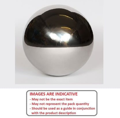 1088759 | BL-01000-TC-G25 (PK-50) --- Metallic Balls - 10 mm Tungsten Carbide - AFBMA Grade 25 Ball