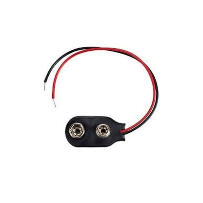 1000095 | BAT-HOL-9V-WS (PK-2) --- Holders Battery Accessories - 9V Snap On 9V Battery - - - Plastic