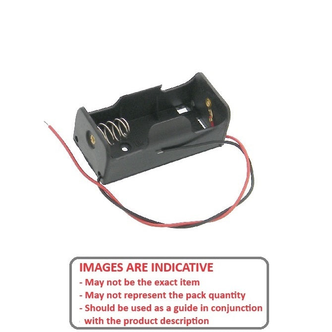 1000017 | BAT-HOL-C-01 --- Batteries - C Cell Battery Holder 1 x C Cell 30 x 25 x 60