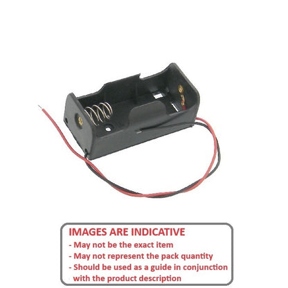 1000017 | BAT-HOL-C-01 --- Batteries - C Cell Battery Holder 1 x C Cell 30 x 25 x 60