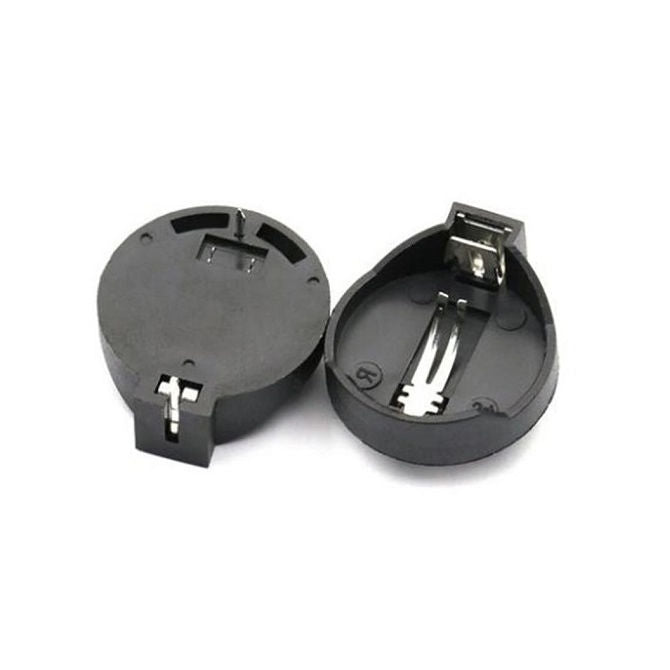 1000096 | BAT-HOL-CN-25-077 (PK-3) --- Holders Battery Accessories - Button Cell Holder 24-25mm Diameter x 7.7mm thick - - - Plastic
