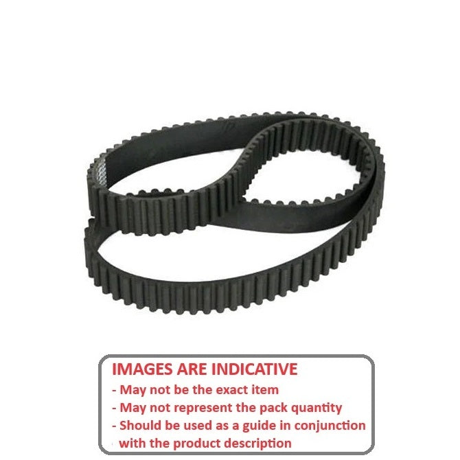 1186659 | B-020G-0095-0060-NFB (Each) --- Timing 2mm Pitch Belts - 95 tooth - 190x6 mm - Nylon Covered Neoprene Rubber with Fibreglass GT2 or Carbon Fibre GT3 Cords Belt