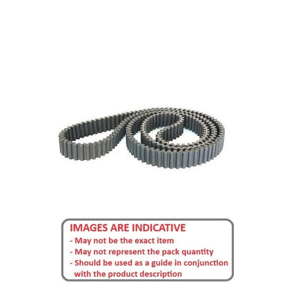 1206138 | BD-030H-0162-0090-NFB (Each) --- Timing 3mm Pitch Belts - 162 tooth - 486x9 mm HTD - Nylon Covered Neoprene Rubber with Fibreglass Belt