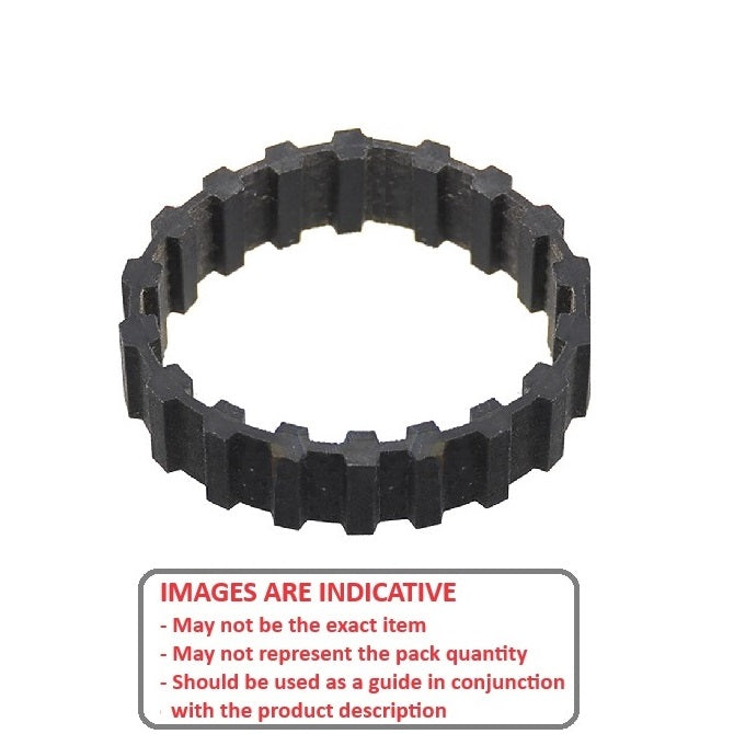 1154453 | BD-L9-0040-0191-NFB (Each) --- Inch Timing Belts - 40 tooth - 381x19.1 mm 9.525mm Pitch L - Nylon Covered Neoprene with Fibreglass Cords Belt