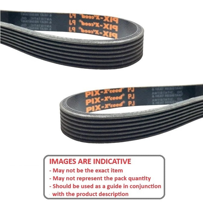 1218504 | BPV-J-06-0305 (Each) --- Poly Vee J Section Belts - 304.8 mm - 6  - Nitrile Belt