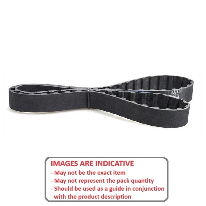 1205723 | B-MXL-0160-0064-NFB (Each) --- Inch Timing Belts - 160 tooth - 325.12x6.4 mm 2.032mm Pitch MXL - Nylon Covered Neoprene with Fibreglass Cords Belt