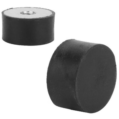 Buffer Mounts - 75x35 mm - M12x1.75 - Natural Rubber