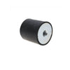 Bobbin Mounts - 70x45 mm - M10x1.5 - Natural Rubber