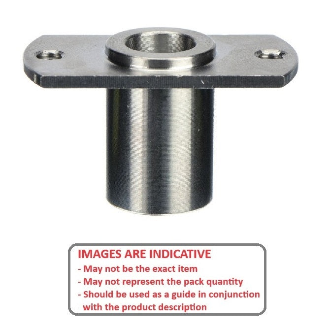 1071615 | BLP-064-B-REC-S3 --- Ball Lock Flanged Receptacles Pins - 6.35 mm x  B x 16.51 mm