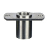 Ball Lock Flanged Receptacles Pins - 9.53 mm B 23.19 mm - Steel