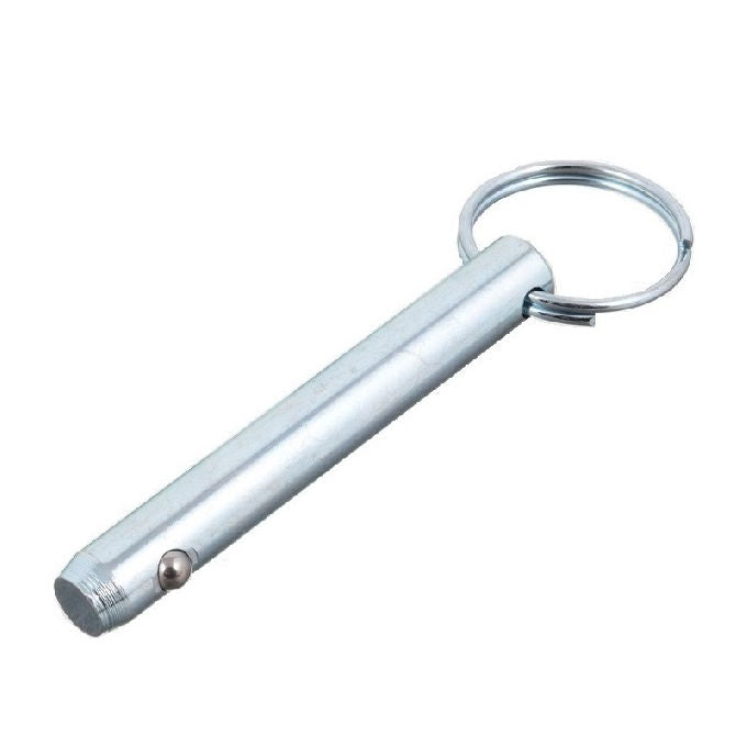 1112379 | BLP-159-1270-K1-C (Each) --- Ball Lock Pins - 15.88x127 mm - Carbon Steel Keyring Style Pin