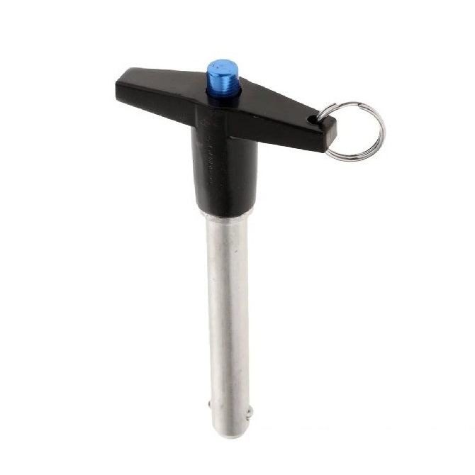 Pins - Ball Lock - No Shoulder - Tee Handle - Industrial - Stainless Steel