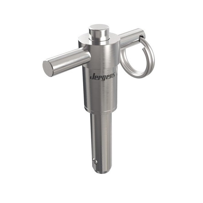 Pins - Ball Lock - No Shoulder - Tee Handle - Stainless Steel Heavy Duty
