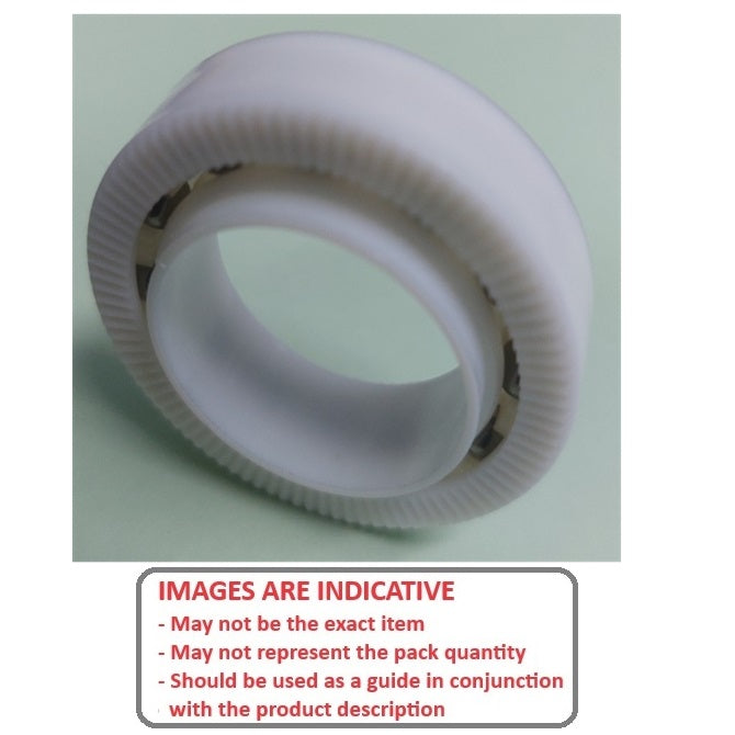 1136022 | 1568-PBT-316 (Each) --- Pool Equipment Bearings - 25.45x40.89 - 9.530 / 12.570 - Acetal Bearing