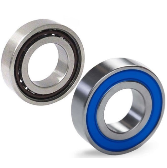 Single Row Ball Bearings - 14x25.8x6 mm - Stainless Steel AISI 440C - High Speed Polyamide Cage