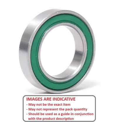 1044775 | 683A-2RG-ECO (Each) --- Single Row Ball Bearings - 3x7x3 mm Unflanged - Chrome Steel SAE 52100 Bearing