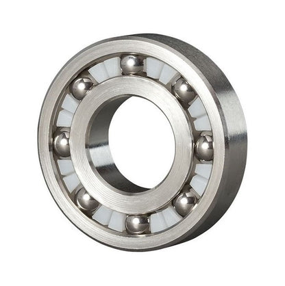 1098687 | S316-6201 (Each) --- Single Row Ball Bearings - 12x32x10 mm Unflanged - Stainless Steel 316 Similar to A4, 18-10 Bearing