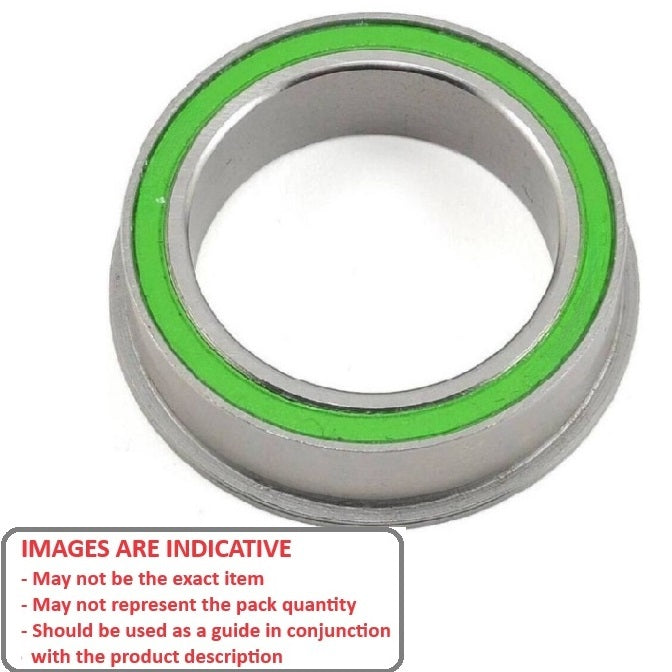 1044501 | FMR63A-2RG-ECO (PK-10) --- Single Row Ball Bearings - 3x6x2.5 mm Flanged - Chrome Steel SAE 52100 Bearing