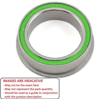 1044501 | FMR63A-2RG-ECO (PK-10) --- Single Row Ball Bearings - 3x6x2.5 mm Flanged - Chrome Steel SAE 52100 Bearing