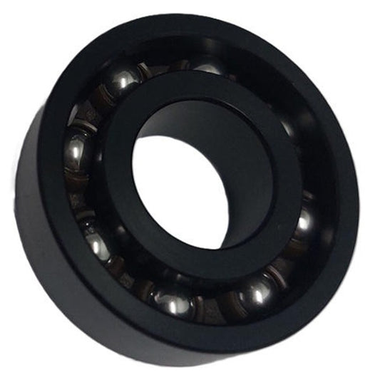 Plastic Bearings - 15x35x11 mm - Acetal Antistatic with Stainless 316 Balls Bearing