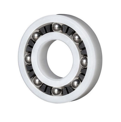 1125039 | P-6904-AS6 (PK-4) --- Plastic Bearings - 20x37x9 mm - Acetal with Stainless 316 Balls Bearing
