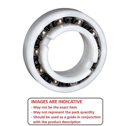 1111028 | KMS-1254 (Each) --- Pool Equipment Bearings - 15.875x28.575 - 6.350 / 11.113 - Acetal Bearing